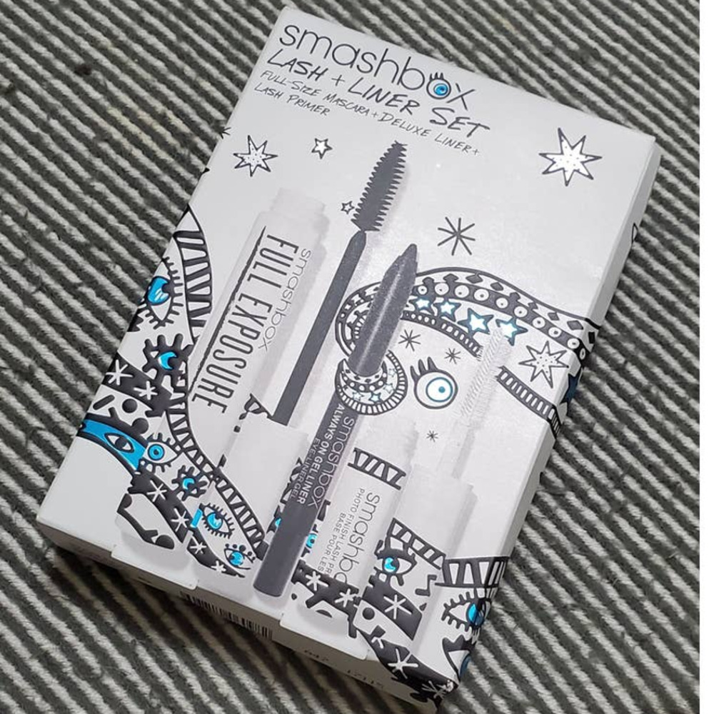 Smashbox Drawn In, Decked Out Lash + Liner Set ~ Mascara Lash Primer Eyeliner